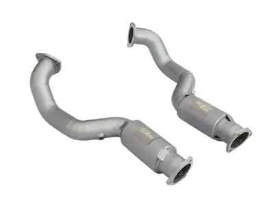 OPF Delete pipes titanium ceramic coated with resonator. Porsche 718 Boxster Spyder RS - 982254351B, 982254351L, 982254351AA, 982254351N, 982254351T, 982254350B, 982254350L, 982254350N, 982254350AB - 9MTI9GT254351BR